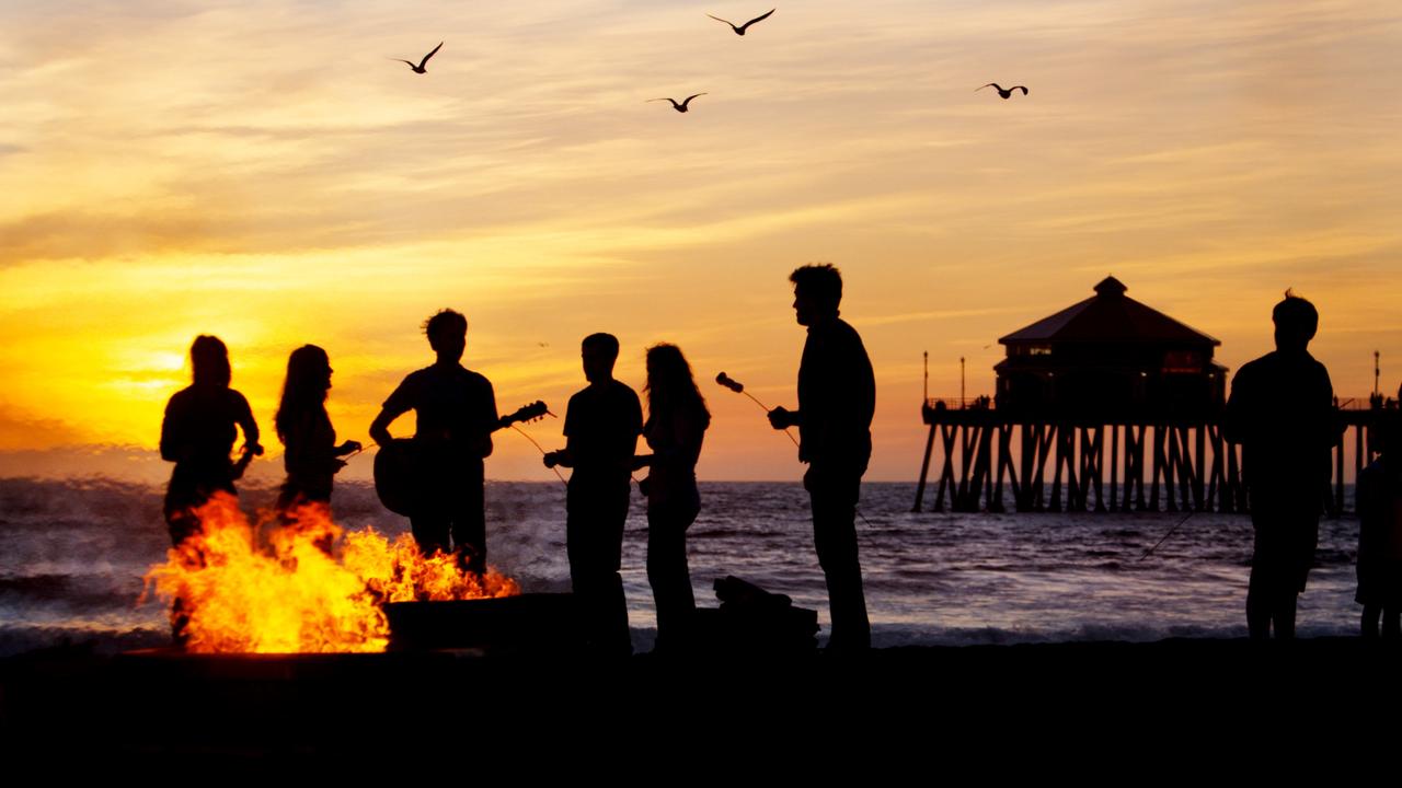 Beach bonfire is a great way to connect people